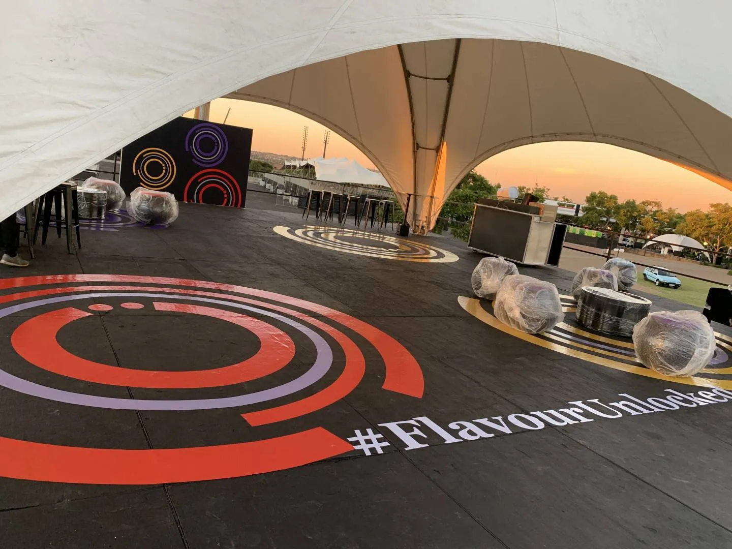 Festival graphics — Ultra Fest — signage and branding by Stiek Industries